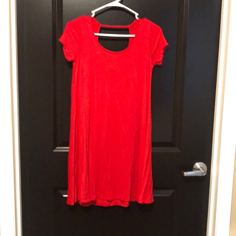 Red Vanity tunic dress - Picture 1 of 3